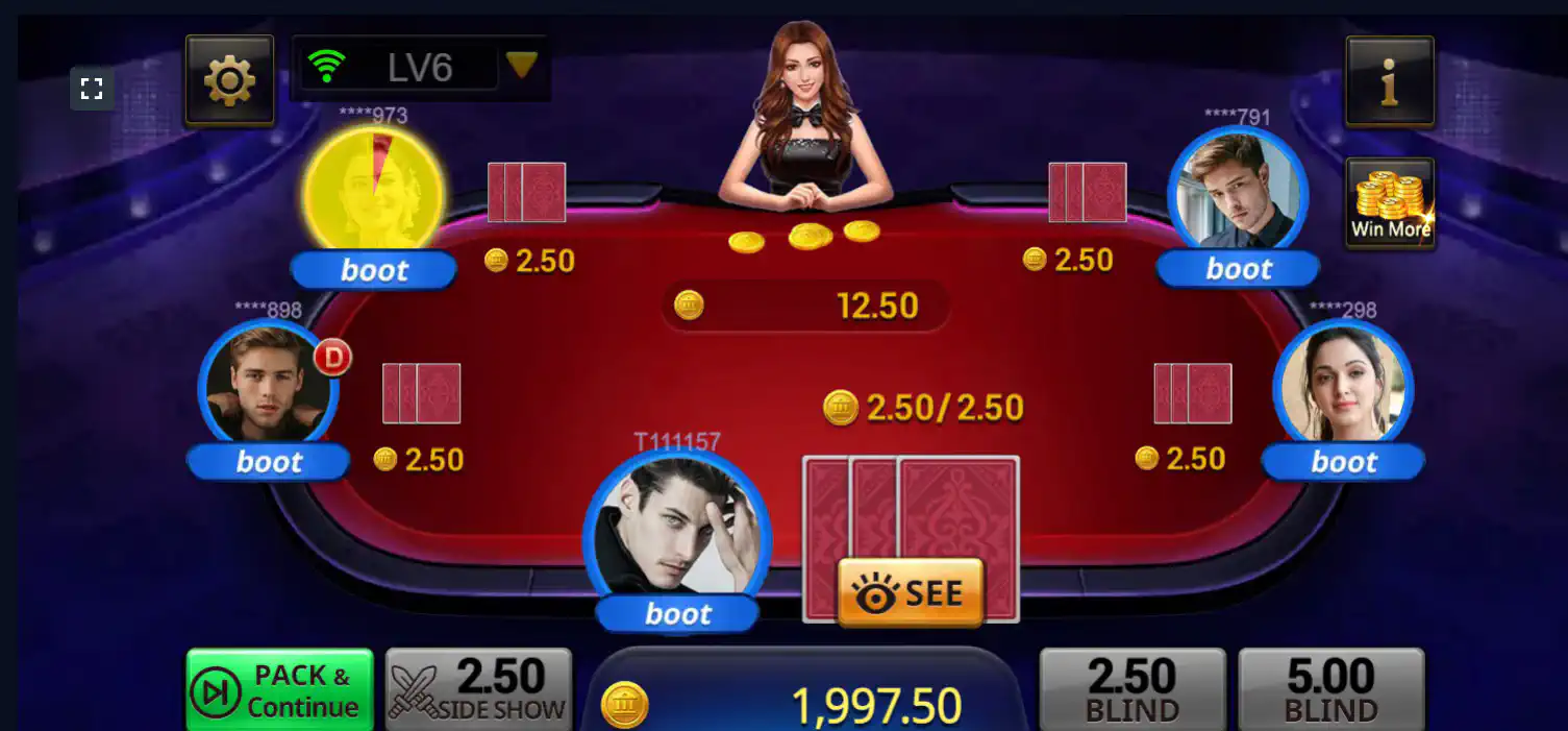 Play Lucky Star Teen Patti